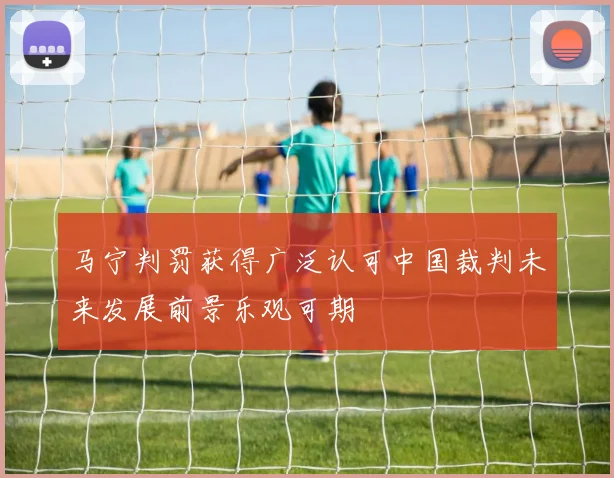 马宁判罚获得广泛认可中国裁判未来发展前景乐观可期